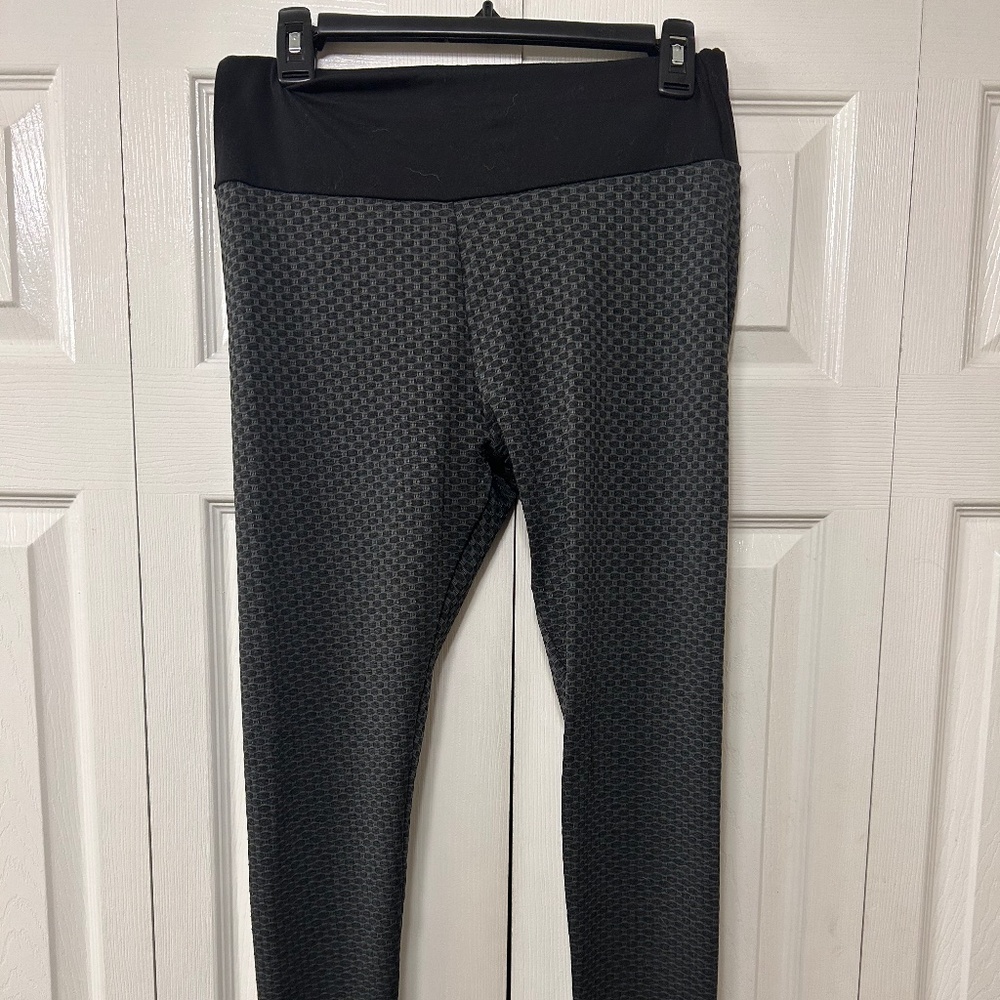 2 pair grey workout leggings